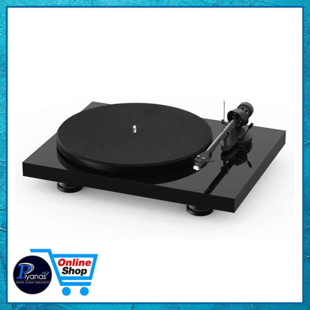 เครื่องเล่นแผ่นเสียง PROJECT : DEBUT CARBON EVO (พร้อมหัวเข็ม ORTOFON รุ่น 2M RED) (HIGH GLOSS BLACK)
